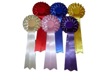 2 Tier Sets of 1st to 6th Cottage Superior Rosettes
