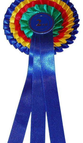 4 Tier 1st & 2nd Place Cottage Rosette Bundle