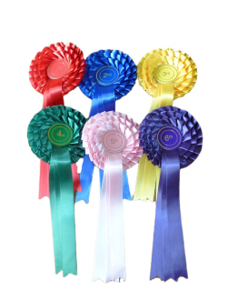 3 Tier Stock Rosette Sets 1st to 6th