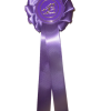 1 tier Horse & Rider Jumping Cottage Personalised Rosette Bundle - Image 2